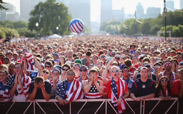 USA fans