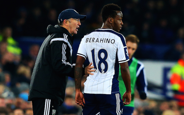 Saido Berahino West Bromwich Albion