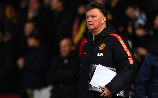 Louis van Gaal Manchester United