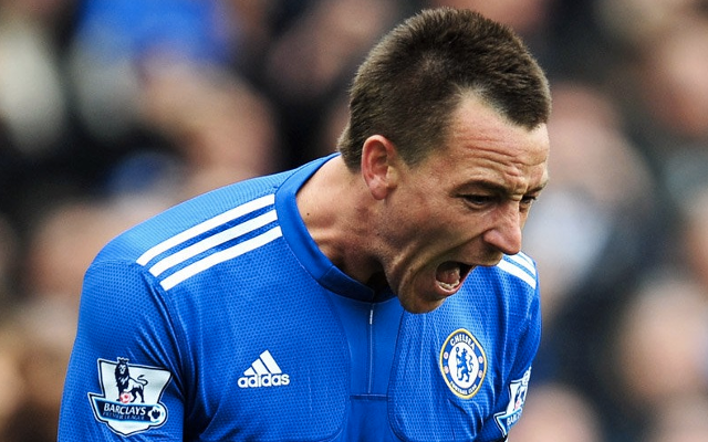 Angry John Terry