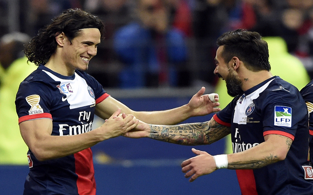 Cavani Lavezzi PSG