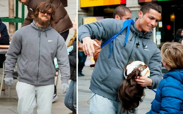Cristiano Ronaldo Homeless