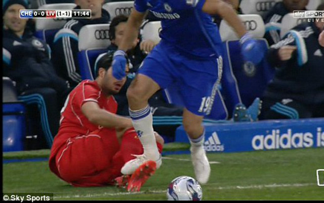 Diego Costa stamp Chelsea