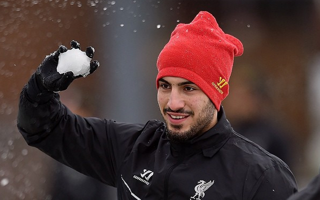 Emre Can snow ball