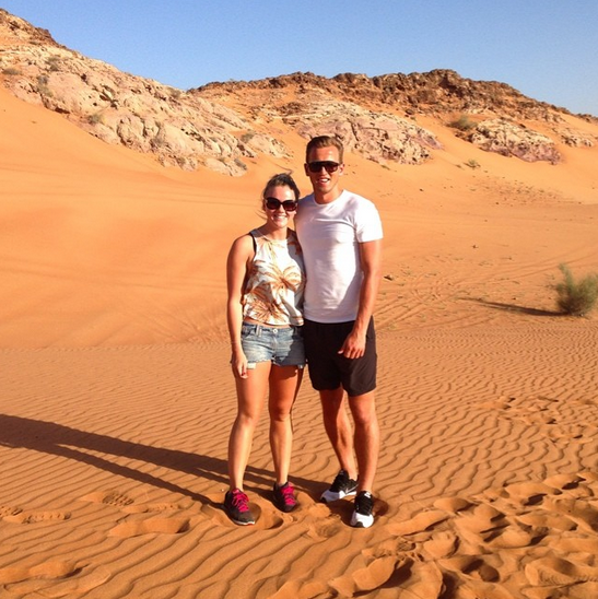 Harry Kane and Kate Gooders