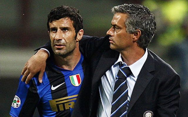 Jose Mourinho Luis Figo