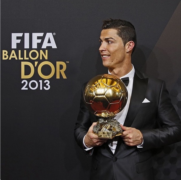 Real Madrid Ronaldo Ballon d'Or