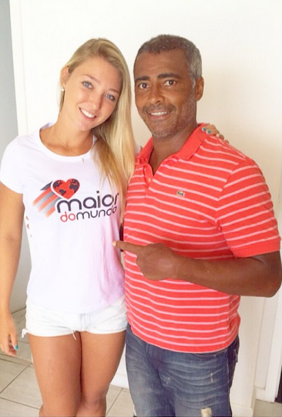 Dixie Pratt and Romario