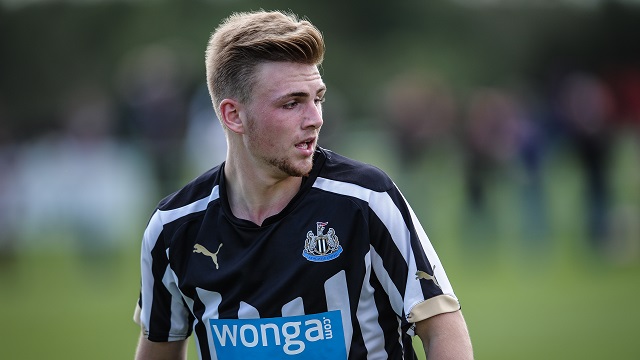 Teenage Newcastle United striker Mackenzie Heaney