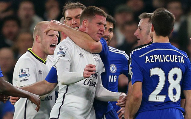 Branislav Ivanovic Chelsea James McCarthy Everton