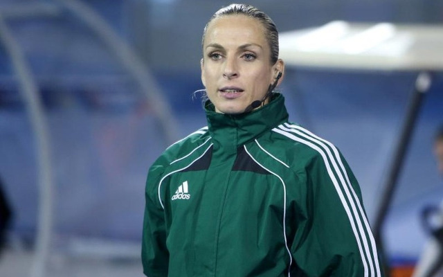 Chrysoula Kourompylia assistant referee
