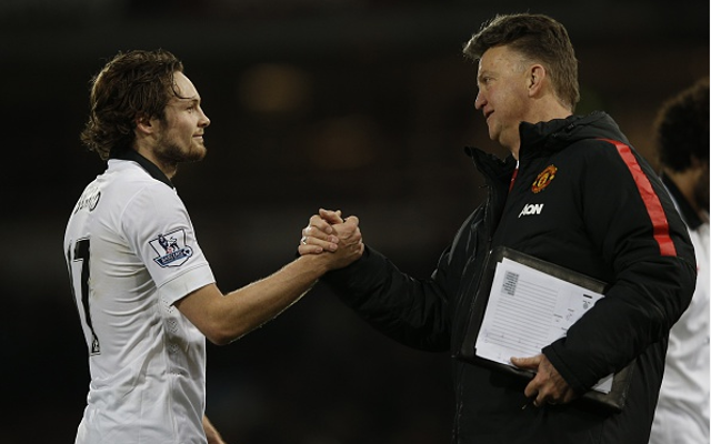 Daley Blind Louis van Gaal Man United