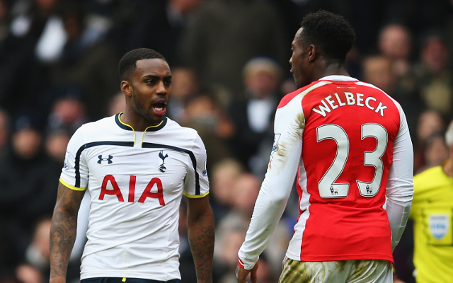 Danny Rose Tottenham Danny Welbeck Arsenal