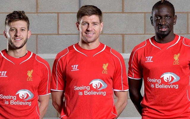Liverpool kit for Spurs game