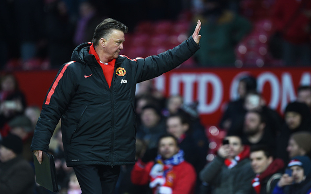 Louis Van Gaal Man United