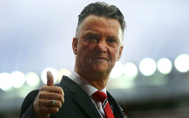 Louis van Gaal thumbs up