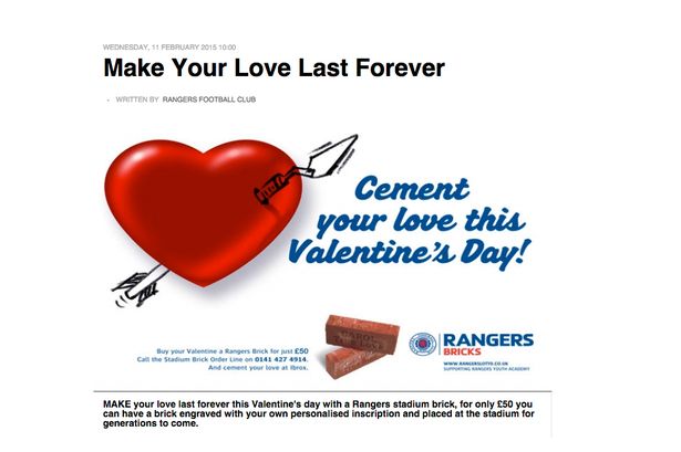 Rangers brick
