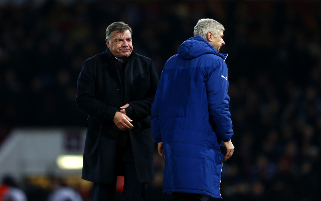 Sam Allardyce Arsene Wenger