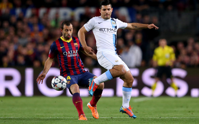 sergio aguero javier mascherano