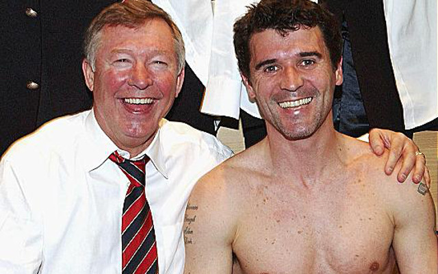 sir alex ferguson roy keane