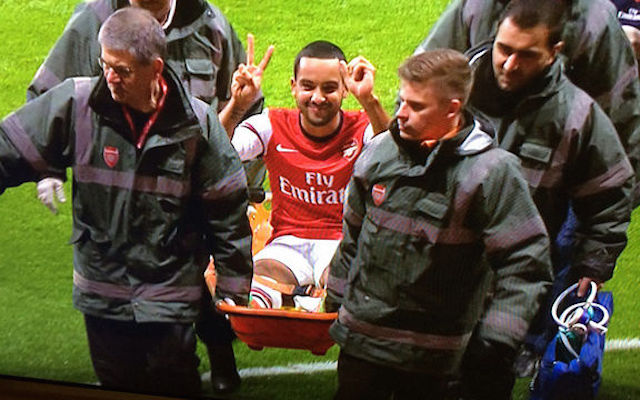 Theo Walcott Arsenal Tottenham Hotspur
