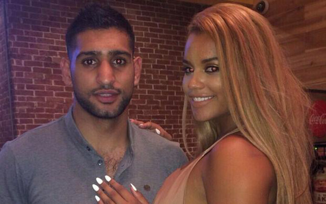 Amir Khan and reality tv star Lateysha Grace