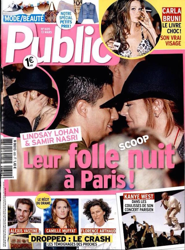 Manchester City, Samir Nasri, Lindsay Lohan