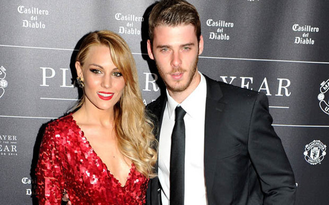 De Gea and Edurne Garcia