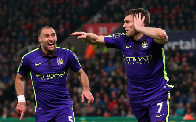 James Milner Man City