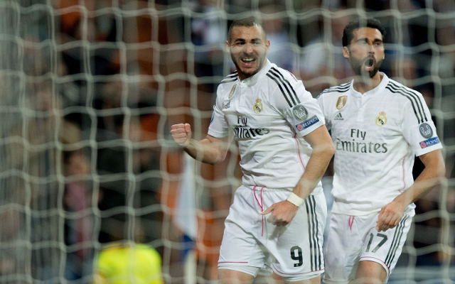 Karim Benzema Alvaro Arbeloa Real Madrid