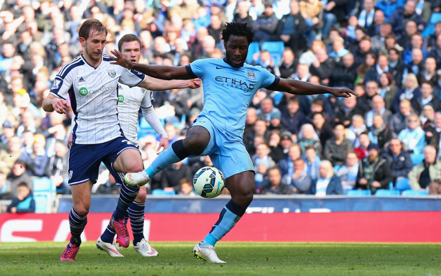Wilfried Bony West Brom Manchester CIty