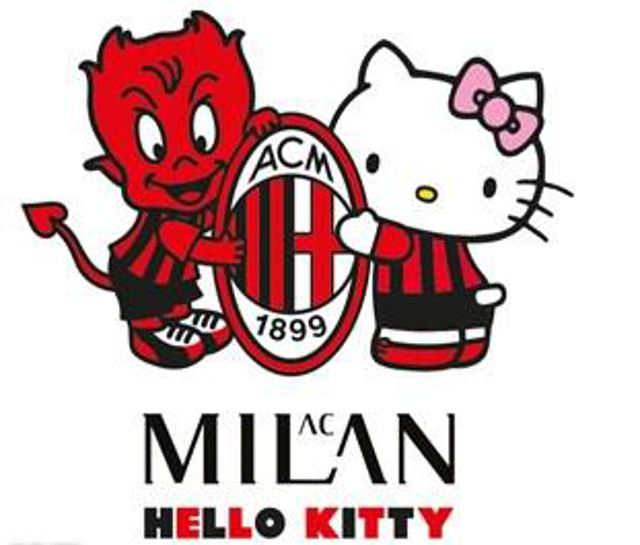 ac milan hello kitty