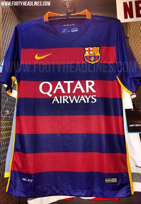 barcelona 15-16 home kit