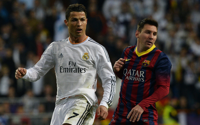 Cristiano Ronaldo Real Madrid Lionel Messi Barcelona