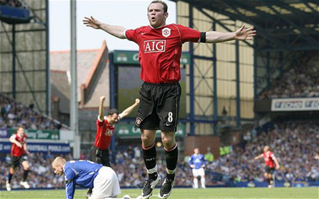 wayne rooney everton goal
