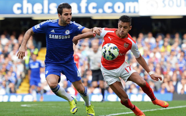 Cesc Fabregas Alexis Sanchez