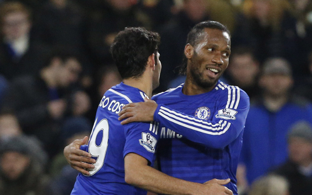 Didier Drogba & Diego Costa