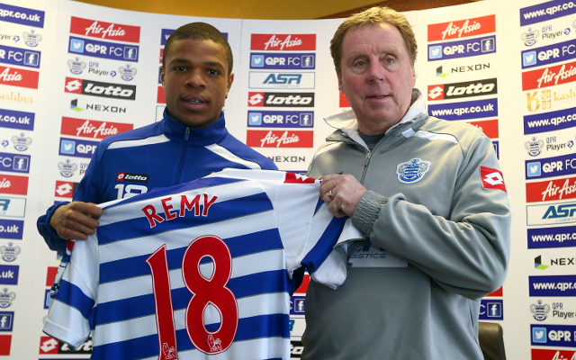 Harry Redknapp and Loic Remy - QPR