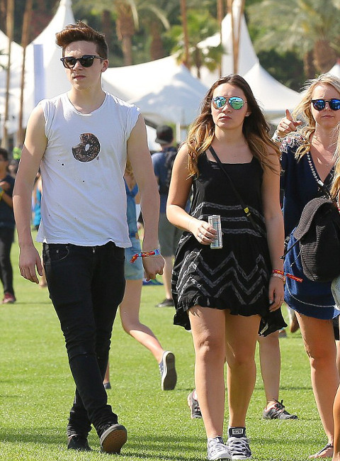 brooklyn beckham coachella