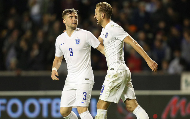Luke Shaw and Harry Kane