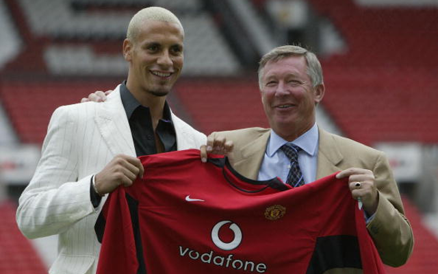 Rio Ferdinand Ferguson Man Utd