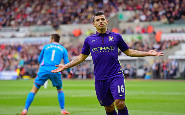 Sergio Aguero Man City