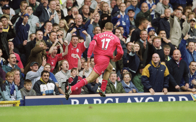 Steven Gerrard - Liverpool v Everton