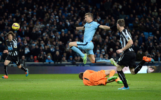 Edin Dzeko Man City