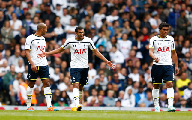 Younes Kaboul Etienne Capoue Paulinho Tottenham