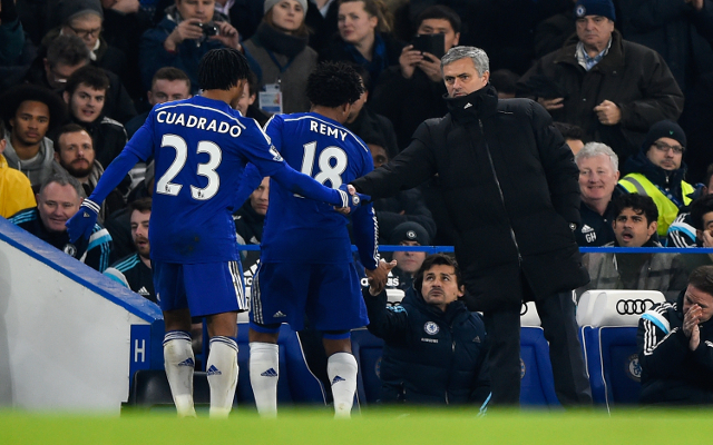 Jose Mourinho Loic Remy Juan Cuadrado Chelsea