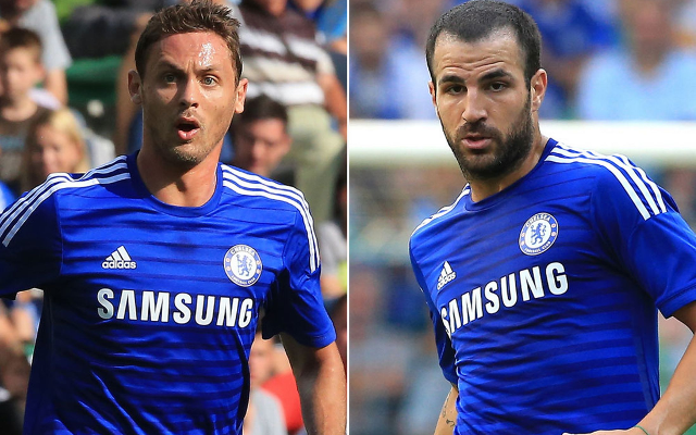 Nemanja Matic Cesc Fabregas
