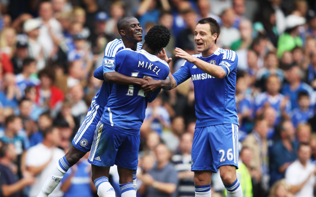 Ramires and John Obi Mikel - Chelsea