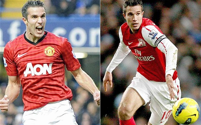 Robin van Persie Man Utd Arsenal