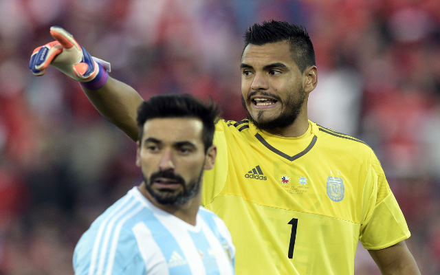 Sergio Romero Argentina
